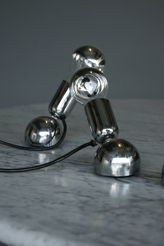 Image 1 of Lampes Pollux par Ingo Maurer pour Design M, 1960S, ensemble de 3