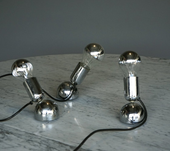 Image 1 of Lampes Pollux par Ingo Maurer pour Design M, 1960S, ensemble de 3