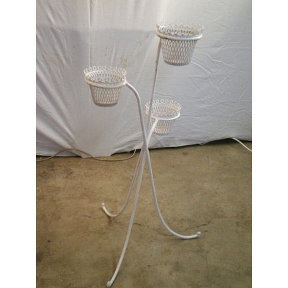 Image 1 of Jardinière vintage en métal par Mathieu Mategot, 1950