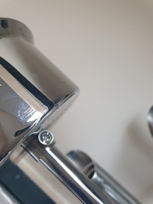 Spage Age Lampe pendante tubulaire à 16 lumières, par Goffredo Reggiani, vers 1970, Italie