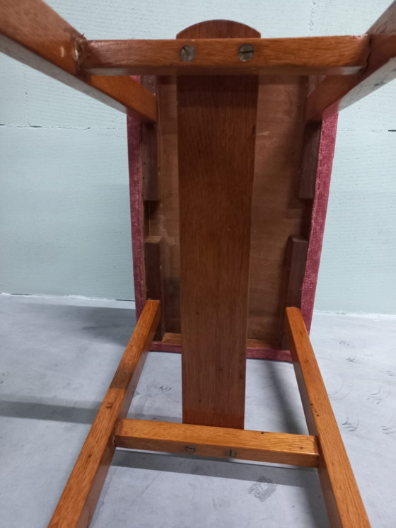 Image 1 of Vintage Scandinavian Style 60s/70s Side Stool/Footstool