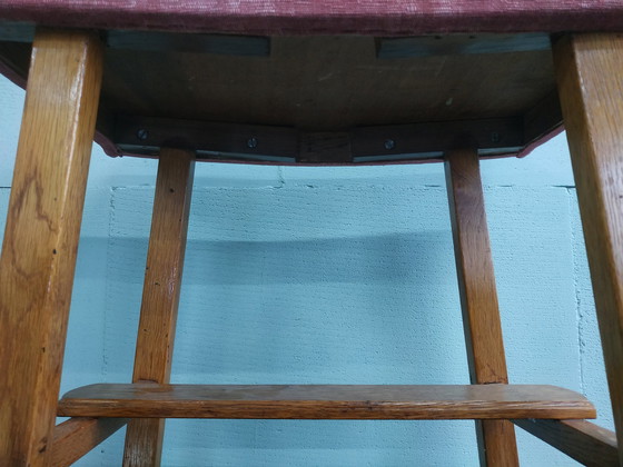 Image 1 of Vintage Scandinavian Style 60s/70s Side Stool/Footstool