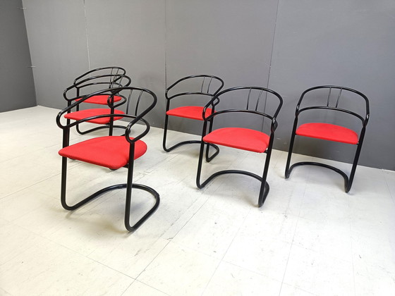 Image 1 of Chaises de salle à manger post-modernes, 1980S