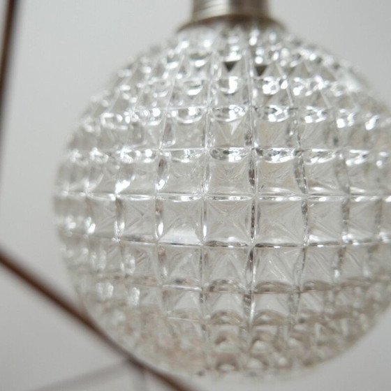 Image 1 of Lampe suspendue boule en verre, Hollande 1990