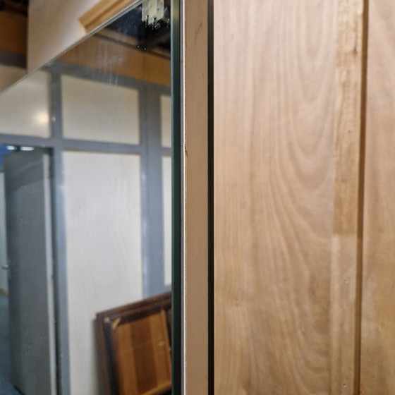 Image 1 of Miroir sur pied vintage Miroir de passage double face