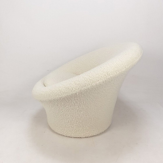 Image 1 of Fauteuil et ottoman vintage en forme de champignon par Pierre Paulin pour Artifort, 1960s