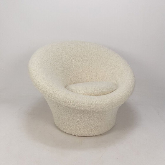 Image 1 of Fauteuil et ottoman vintage en forme de champignon par Pierre Paulin pour Artifort, 1960s