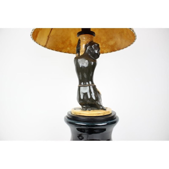 Image 1 of Lampe Vintage Art Déco avec haut-parleur par Stilton, Tchécoslovaquie 1930