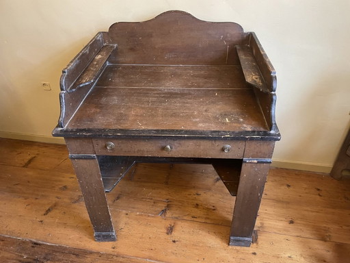 Ancien bureau suédois Table de travail