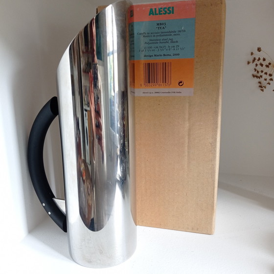 Image 1 of Carafe En Acier Inoxydable Alessi