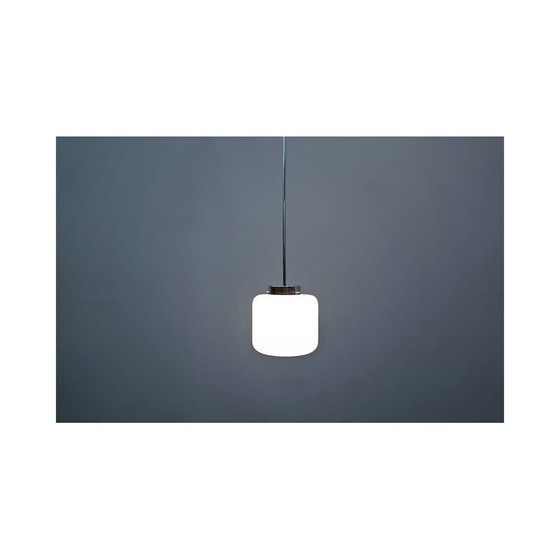 Image 1 of Suspension vintage en opaline, Italie