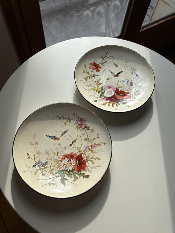 Image 1 of B&Cie Assiettes décoratives Faïance