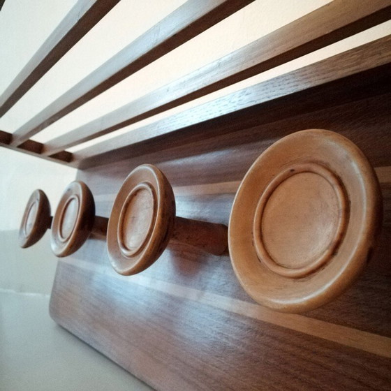 Image 1 of Porte-manteau vintage par Zari Milano Italie 1950s