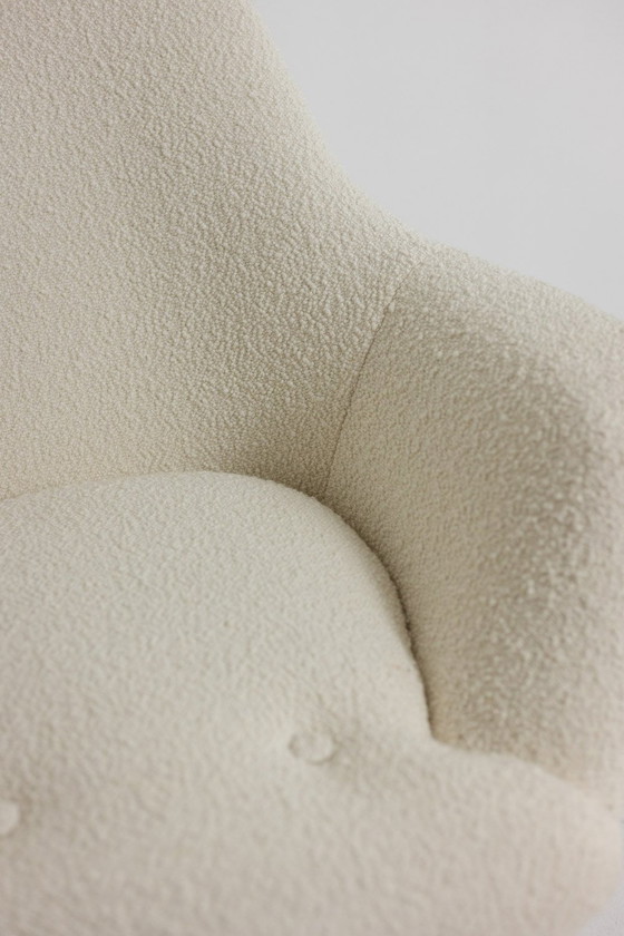 Image 1 of Paire De Fauteuils Cocktail En Laiton Doré. Années 1960.