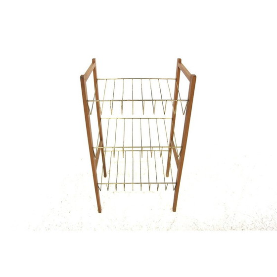Image 1 of Porte-revues vintage en bois, 1960