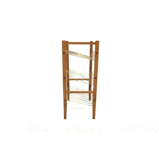 Image 1 of Porte-revues vintage en bois, 1960