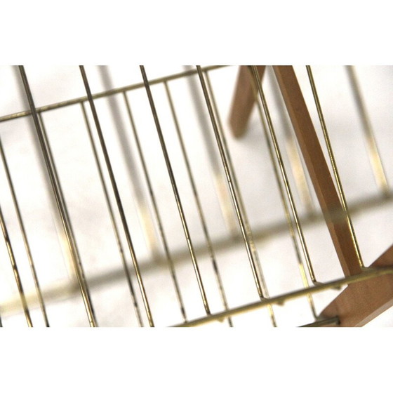 Image 1 of Porte-revues vintage en bois, 1960