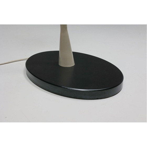 Image 1 of Lampadaire italien vintage jaune et noir, années 1950