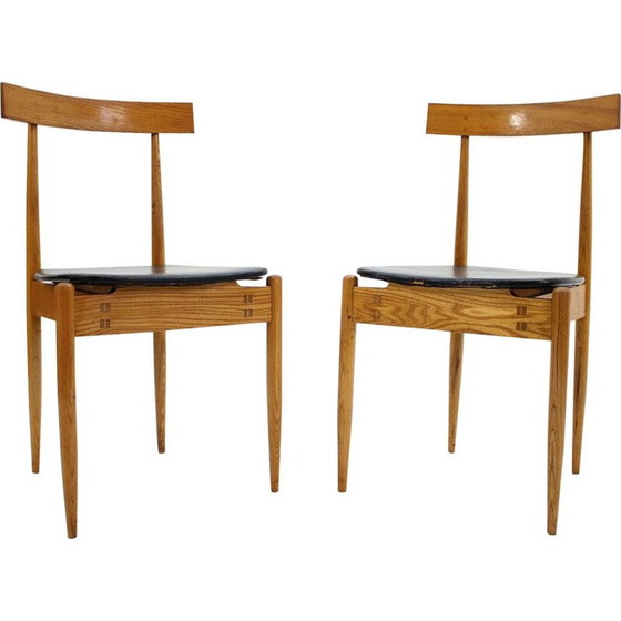 Image 1 of Paire de chaises de salle à manger Alan Fuchs ULUV