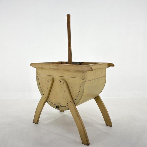 Image 1 of Machine à laver vintage en bois, années 1900