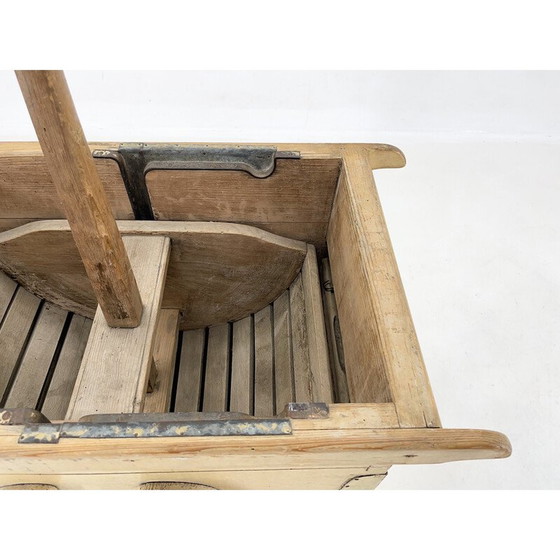 Image 1 of Machine à laver vintage en bois, années 1900