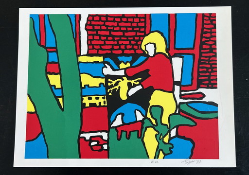 Sérigraphie Willy De Houck
