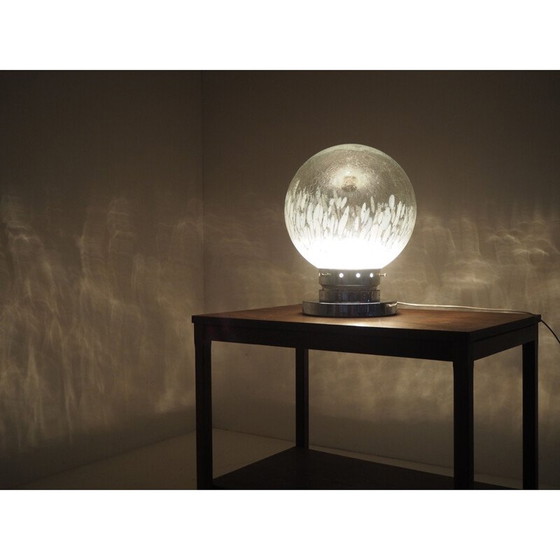 Image 1 of Lampe de table vintage chromée, Italie 1960