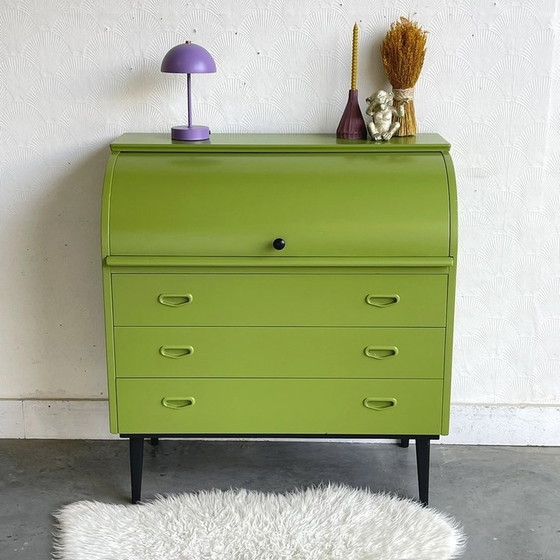 Image 1 of Vintage Restyle Secretaire, Desk