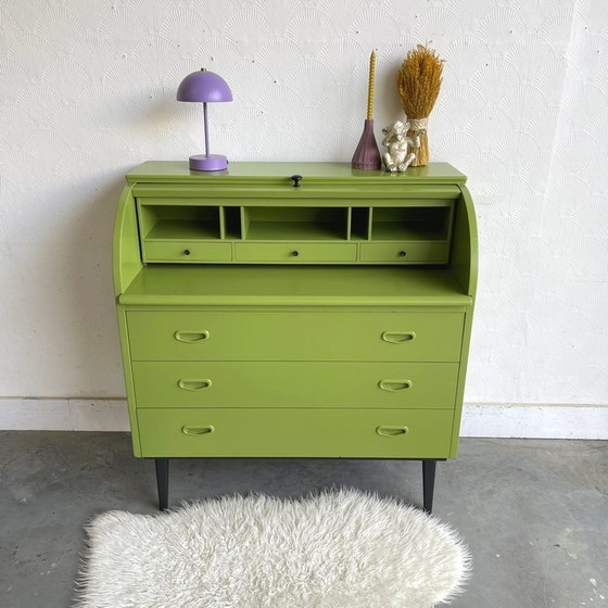 Image 1 of Vintage Restyle Secretaire, Desk