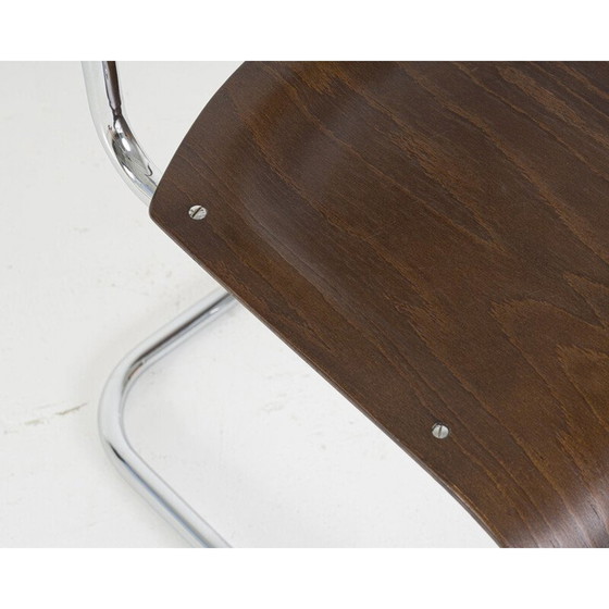 Image 1 of Paire de chaises luge S43 de Mart Stam pour Thonet 1940s