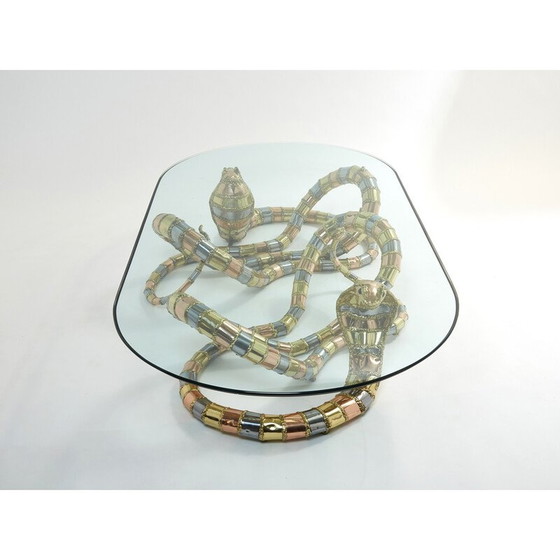 Image 1 of Table basse vintage Cobra d'Isabelle Faure, 1970