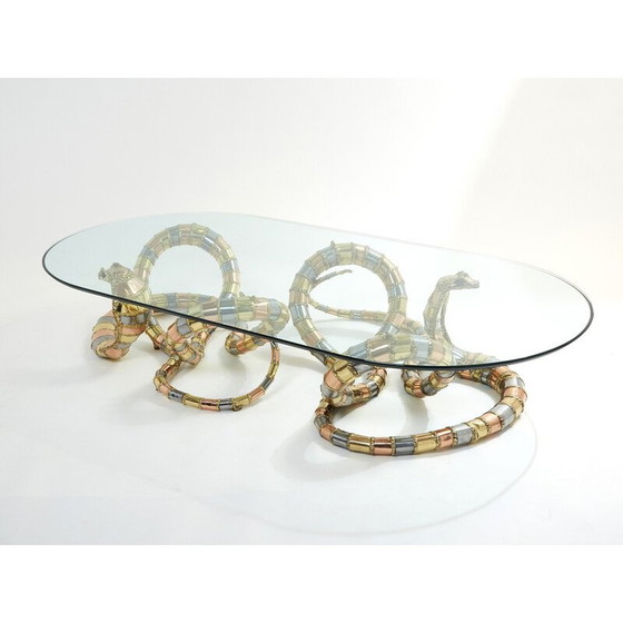 Image 1 of Table basse vintage Cobra d'Isabelle Faure, 1970