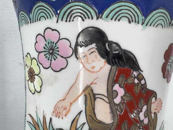 Image 1 of Impressionnant grand vase japonais