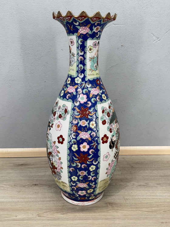 Image 1 of Impressionnant grand vase japonais