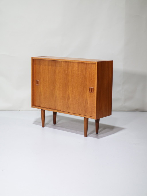 Cabinet Vintage Danish Teak Shallow