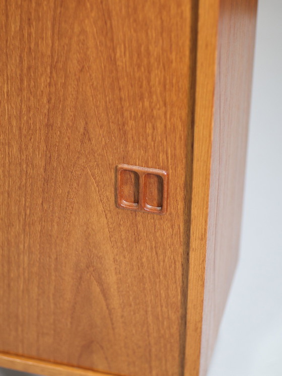 Image 1 of Cabinet Vintage Danish Teak Shallow