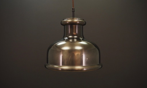 Lampe suspendue, design danois, années 1970, fabricant : Holmegaard