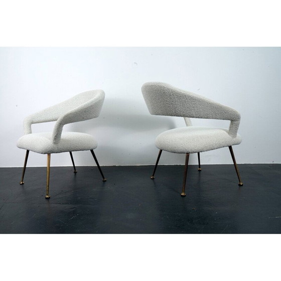 Image 1 of Paire de fauteuils vintage de Gastone Rinaldi, 1970