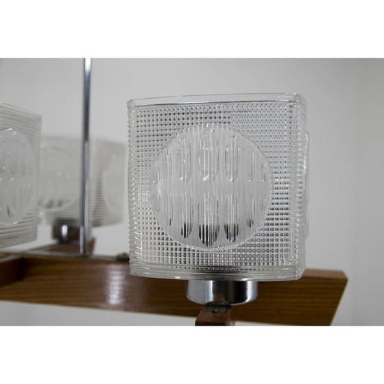 Image 1 of Paire de lustres du milieu du siècle par Instala Decin, Tchécoslovaquie, années 1970