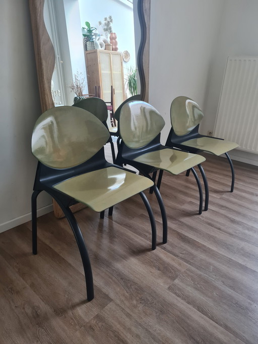 3x Chaises Gerd Lange Design