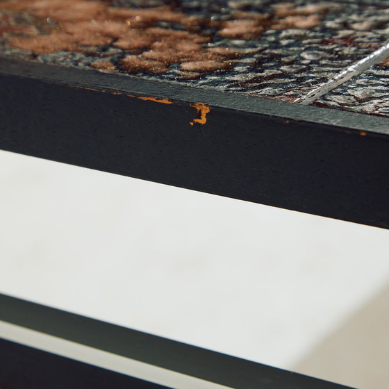 Image 1 of Mk10681 Table basse en acier et céramique, ensemble de 2