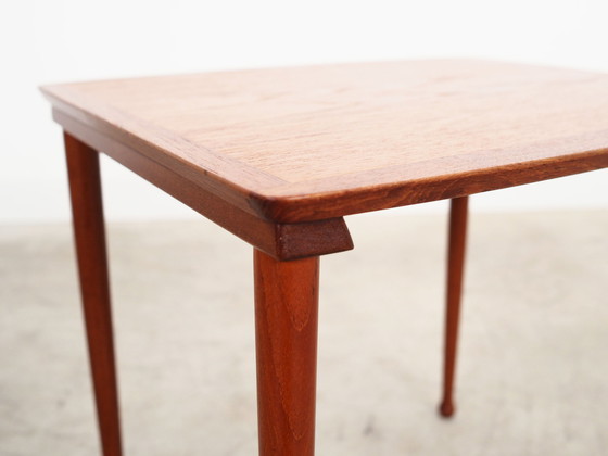 Image 1 of Table basse en teck, Design danois, 1970S, Production : Danemark