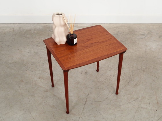 Image 1 of Table basse en teck, Design danois, 1970S, Production : Danemark