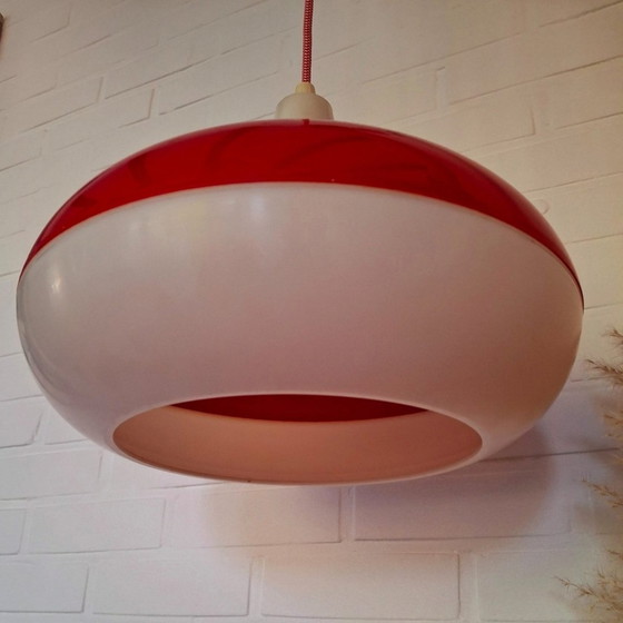 Image 1 of Lampe ovni vintage de l'ère spatiale / lampe pendante