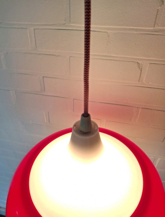 Image 1 of Lampe ovni vintage de l'ère spatiale / lampe pendante