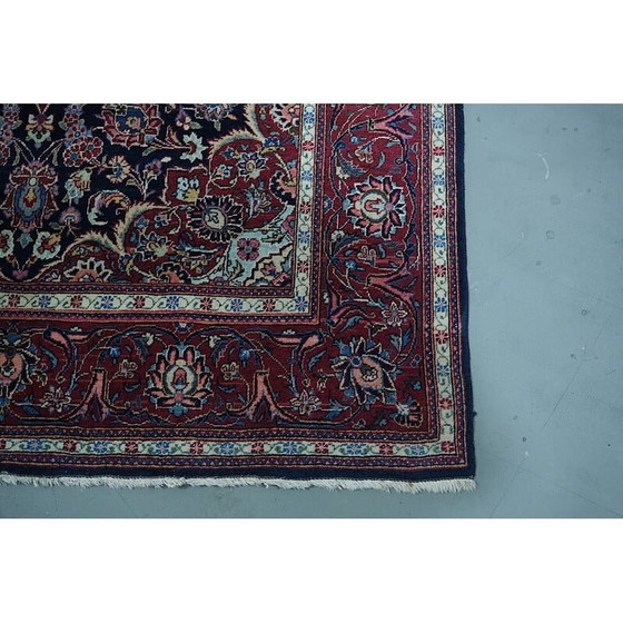 Image 1 of Tapis vintage en laine nouée à la main, années 1930