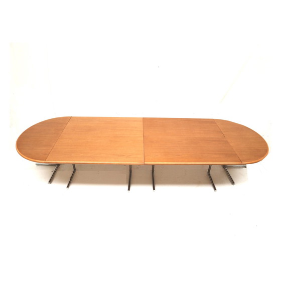 Image 1 of Grande table de réunion Xxl rare de Dietiker Suisse des années 1970