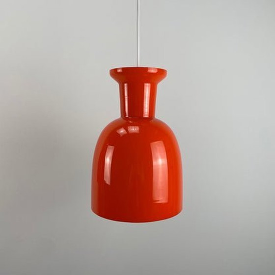 Image 1 of 2X lampes suspendues Raak Amsterdam B-1203 - Verre orange