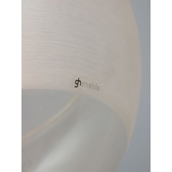 Image 1 of Lampe suspendue Sfera transparente de l'ère spatiale par Guzzini, 1970