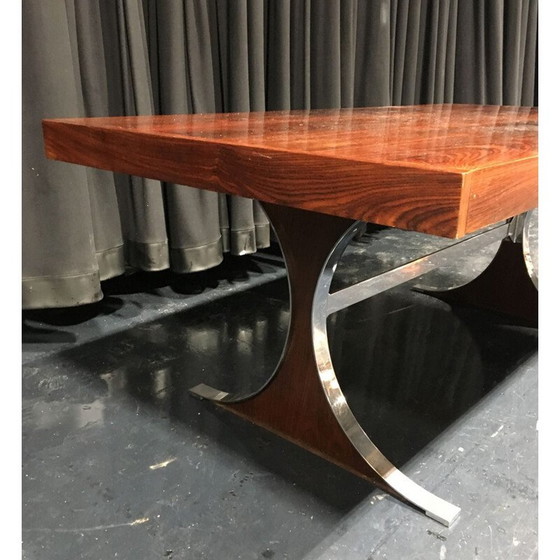 Image 1 of Table à repas vintage par René Jean Caillette modèle 